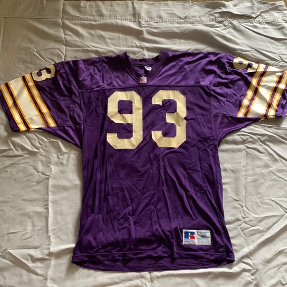 Minnesota Vikings vintage John Randle jersey russell athletic size 48 football - Picture 3 of 13